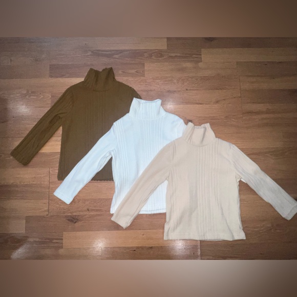 SHEIN Other - Turtleneck Sweater Set - White, Cream, Brown